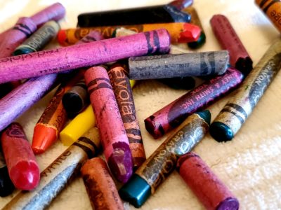 Group of crayons