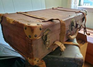 Old piece of luggage